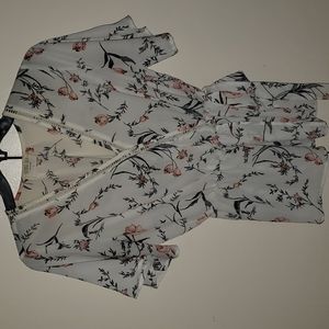 Women's floral blouse